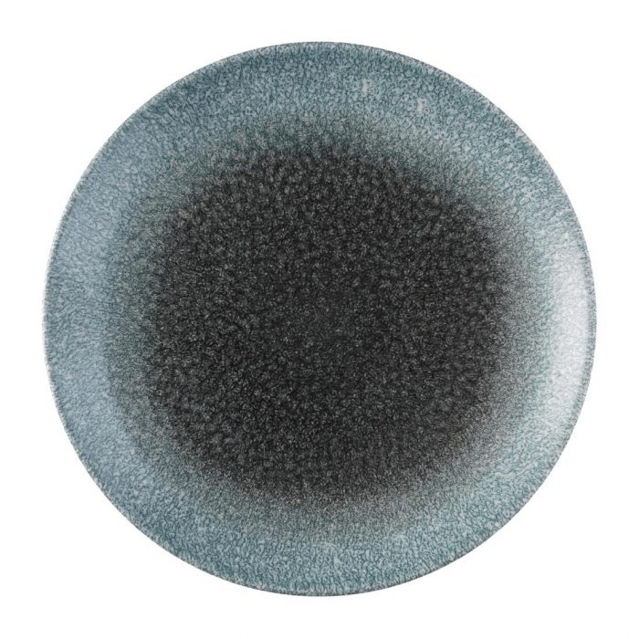 Churchill Raku Duo Evolve Coupe Plate Topaz Quartz 286mm (Pack of 12) - Image 1