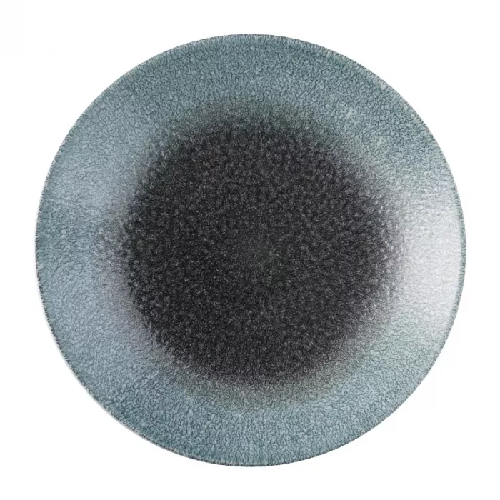 Churchill Raku Duo Evolve Coupe Plate Topaz Quartz 260mm (Pack of 12) - Image 1