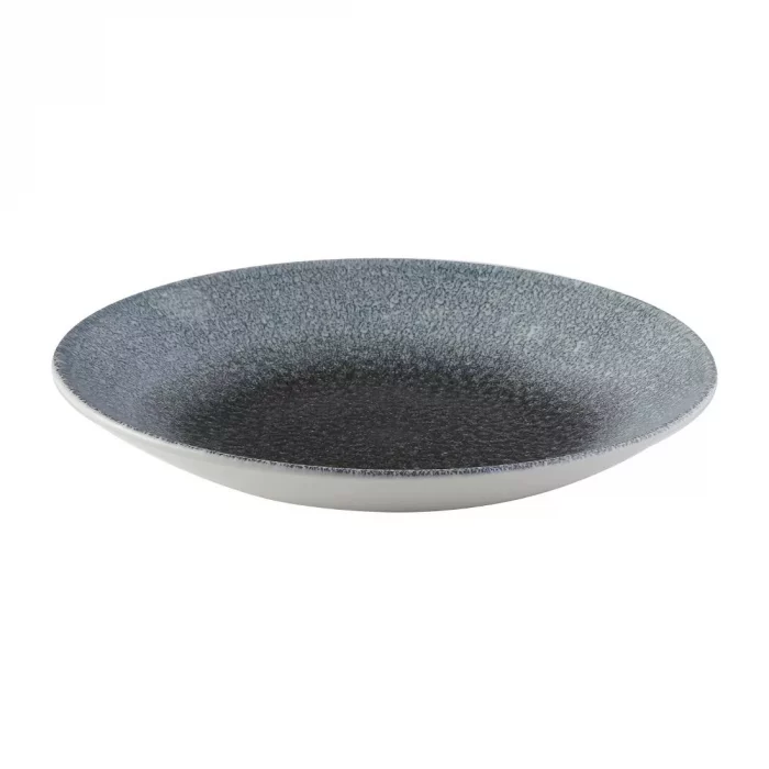Churchill Raku Duo Deep Coupe Plate Topaz Quartz 239mm (Pack of 12) - Image 2