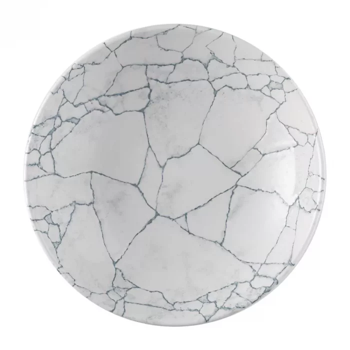 Churchill Studio Prints Kintsugi Pearl Evolve Coupe Bowl Grey 248mm (Pack of 12) - Image 1