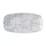 Churchill Studio Prints Kintsugi Pearl Chefs Oblong Plate Grey 287x152mm (Pack of 12)