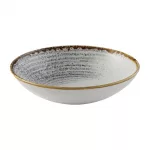 Churchill Studio Prints Homespun Accents Jasper Coupe Bowl Grey 184mm (Pack of 12) - Image 5