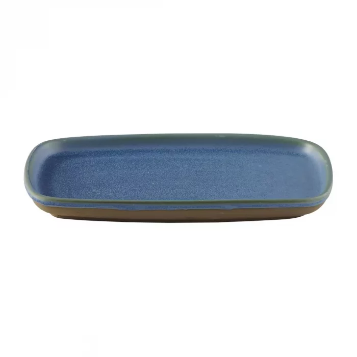 Churchill Emerge Oslo Blue Oblong Plates 222x152mm (Pack of 6) - Image 5