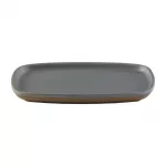 Churchill Emerge Seattle Grey Oblong Plates 222x152mm (Pack of 6) - Image 2