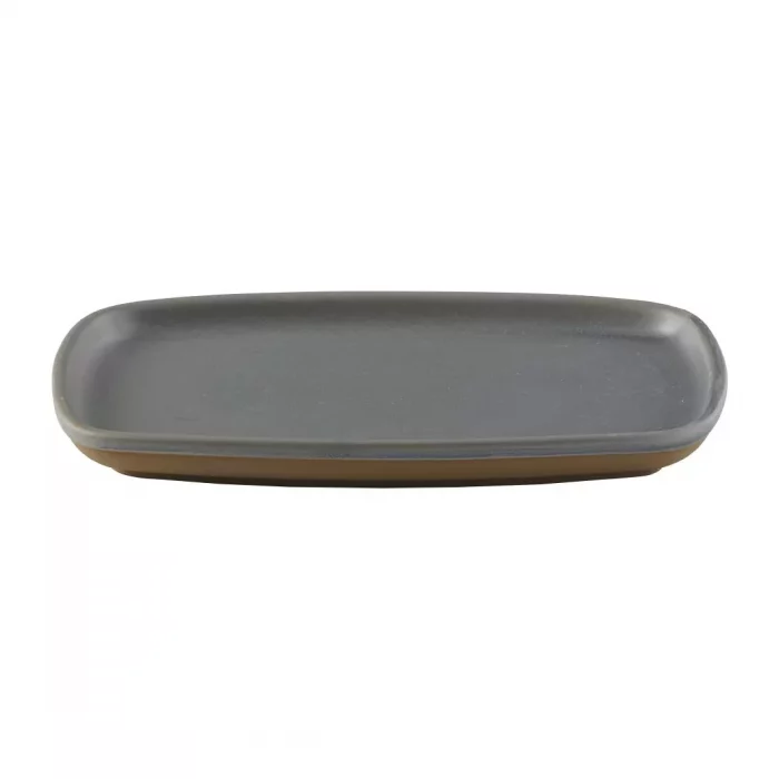 Churchill Emerge Seattle Grey Oblong Plates 222x152mm (Pack of 6) - Image 2