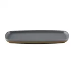 Churchill Emerge Seattle Grey Oblong Plates 287x146mm (Pack of 6) - Image 2