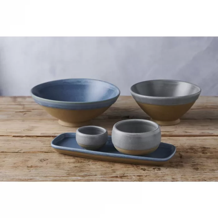 Churchill Emerge Seattle Grey Footed Bowls 200mm (Pack of 6) - Image 2