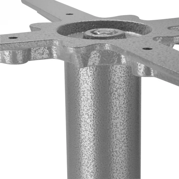 Bolero Cast Iron Table Base Grey - Image 4