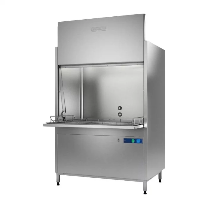 Hobart Twin Utensil Washer with Drain and Exhaust Heat Recovery UXTRC-10A - Image 1