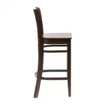 Manhattan Dark Walnut Bar Chair - Image 3
