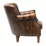 Lancaster Leather Chair Chestnut - Image 3