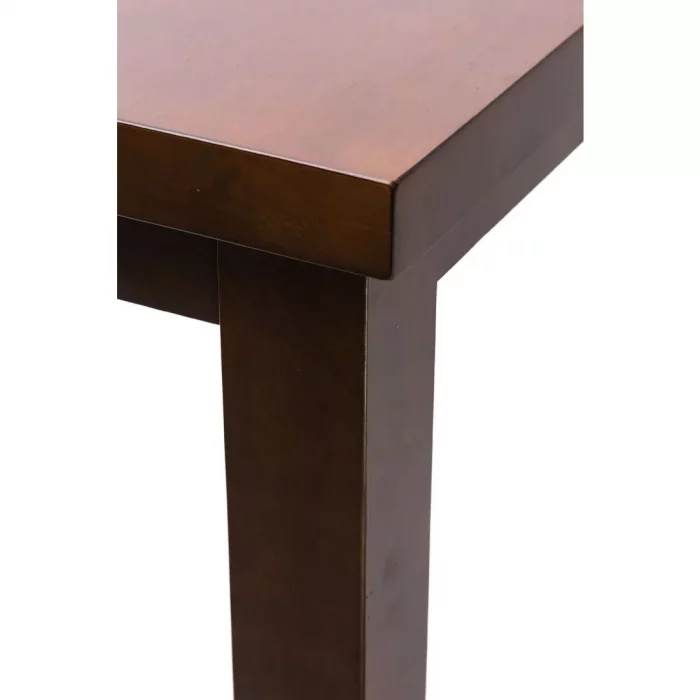 Kendal Square Dining Table Dark Wood 700x700mm - Image 3