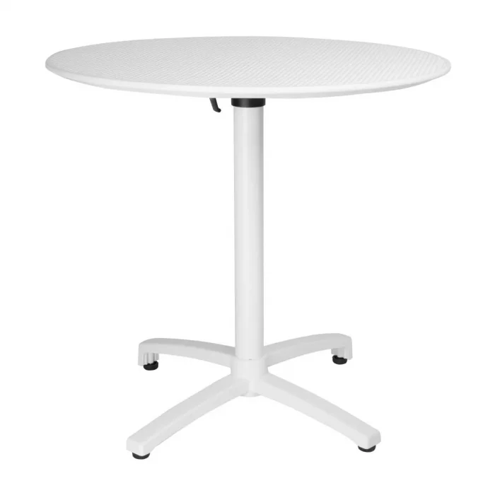 Bolero Folding Polypropylene Table 800mm White - Image 1
