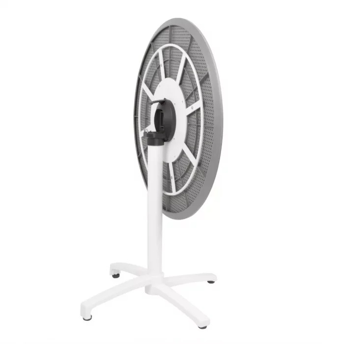 Bolero Folding Polypropylene Table 800mm Dark Grey - Image 2