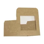 Fiesta Recyclable Bloomer Box with PET Window 70x125mm (Pack of 500) - Image 2