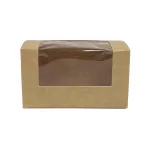 Fiesta Recyclable Bloomer Box with PET Window 70x125mm (Pack of 500) - Image 3