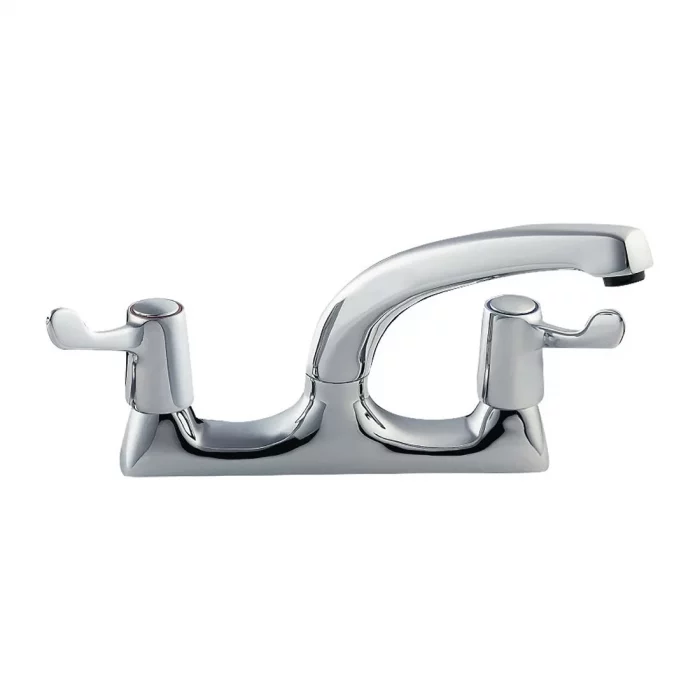 KWC DVS Deck Mounted Mixer Tap With Levers - Image 1