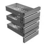 Fagor Concept Kit Drawers for Counter Units 1/3 & 1/3 & 1/3