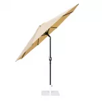 Bolero Seville Round Parasol 3m Diameter Cream - Image 3