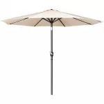 Bolero Seville Round Parasol 3m Diameter Cream