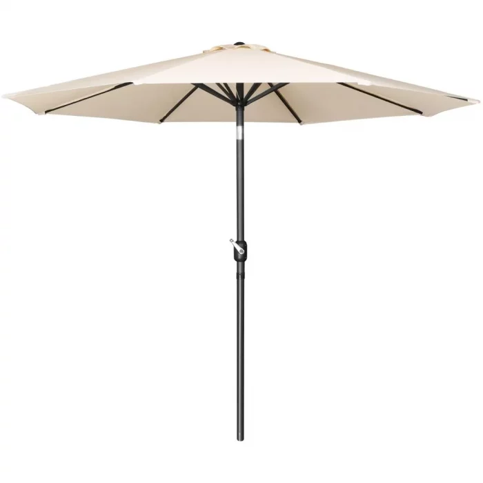 Bolero Seville Round Parasol 3m Diameter Cream - Image 1