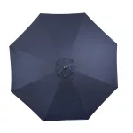 Bolero Seville Round Parasol 3m Diameter Navy Blue - Image 5