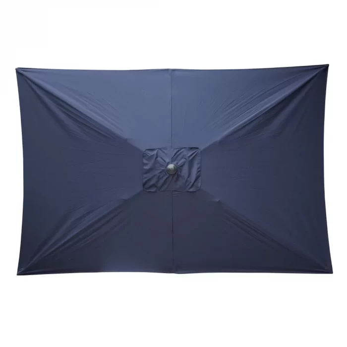 Bolero Seville Square Parasol 2x3m Navy Blue - Image 2