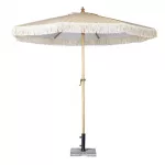 Bolero Sicily Round Striped Parasol 2m Diameter