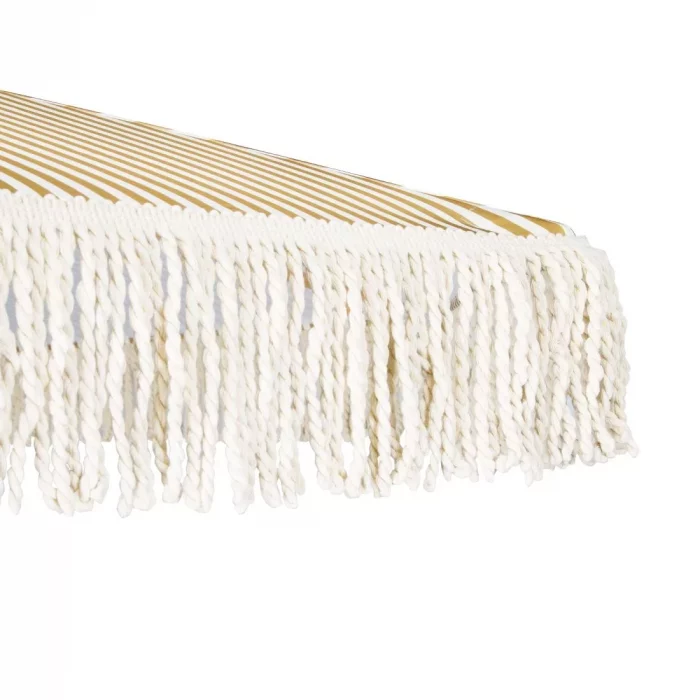 Bolero Sicily Round Striped Parasol 2m Diameter - Image 4