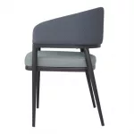 Bolero Meridian Interior Chairs - Stone Blue (Pack of 2) - Image 4