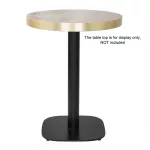 Bolero Black Cast Iron Table Base 720x420mm - Image 3