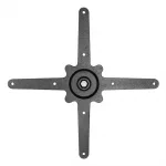 Bolero Black Cast Iron Table Base 720x600mm - Image 4