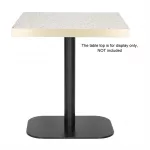 Bolero Black Cast Iron Table Base 720x420x600mm - Image 3