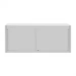 Vogue Wall Cupboard Stainless Steel 650x1500x400mm - Image 3