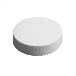 SolutionWare Paper Glass Covers White 80mm (Pack of of 1000)