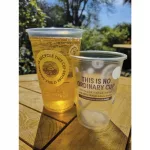 eGreen Printed TWOinONE Flexy Pint Glass CE Marked to Brim (Pack of of 1000) - Image 3