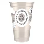 eGreen Printed TWOinONE Flexy Pint Glass CE Marked to Line (Pack of of 1000)