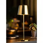 Utopia Bermuda LED Cordless Table Lamp 320mm Gold (Pack of 6) - Image 2
