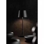 Utopia Bermuda Micro LED Cordless Table Lamp 210mm Black (Pack of 6) - Image 3
