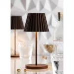 Utopia Dominica LED Cordless Table Lamp 260mm Cocoa (Pack of 6) - Image 3