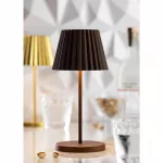 Utopia Dominica LED Cordless Table Lamp 260mm Cocoa (Pack of 6) - Image 4