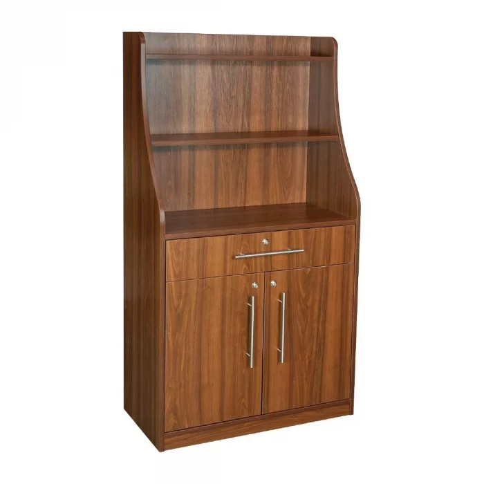 Waiter Station Walnut Finish - Image 1