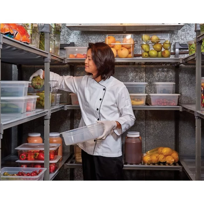 Cambro Camshelving Basics Plus 4 Tier Shelving Starter Unit 1630 x 915 x 610mm - Image 3