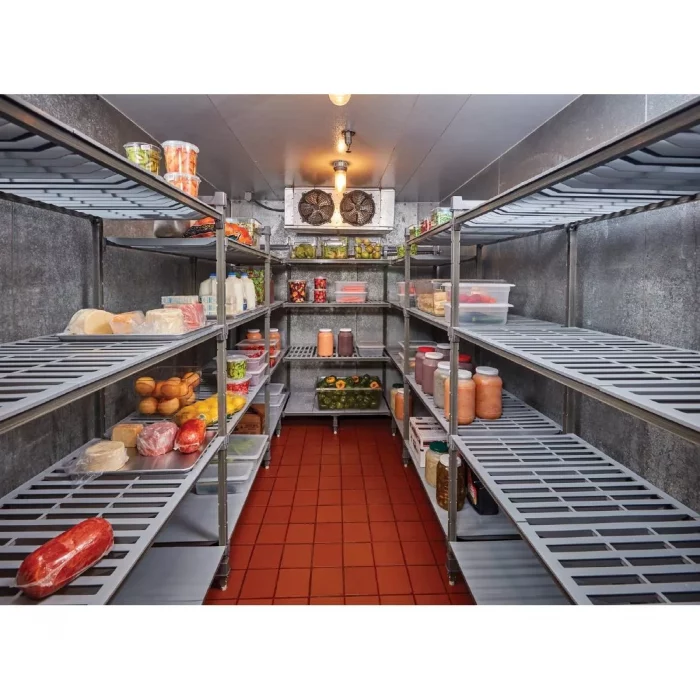 Cambro Camshelving Basics Plus Add-On Unit 4 Tier With Vented Shelves 1630H x 1175W x 540D mm - Image 4