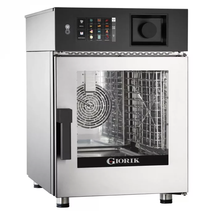 Giorik Kore KID061W 6 x 1/1GN Slimline Gas Combi Oven with Wash System LPG - Image 1