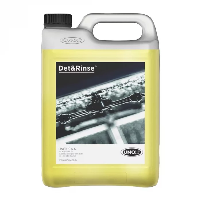 UNOX Det&Rinse Concentrated Rinse Aid Detergent Cleaner for UNOX Ovens 5Ltr (Pack of 2) - Image 1