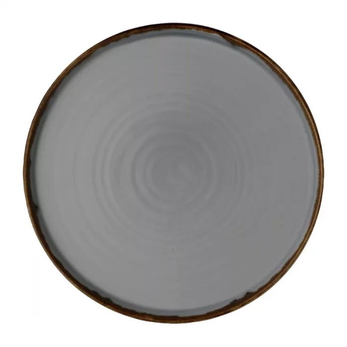 Dudson Harvest Walled Plates Grey 260mm (Pack of 6) - Image 1
