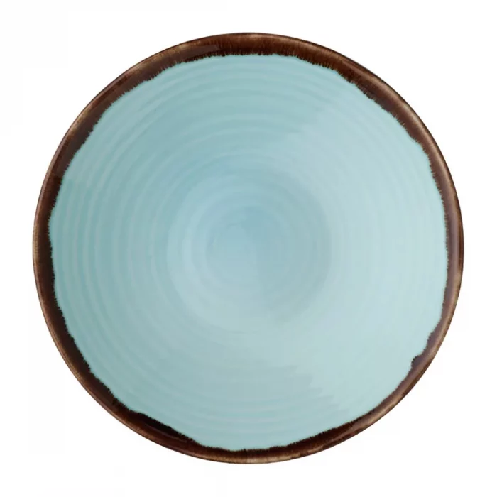 Dudson Harvest  Organic Coupe Bowls Turquoise 279mm (Pack of 12) - Image 1