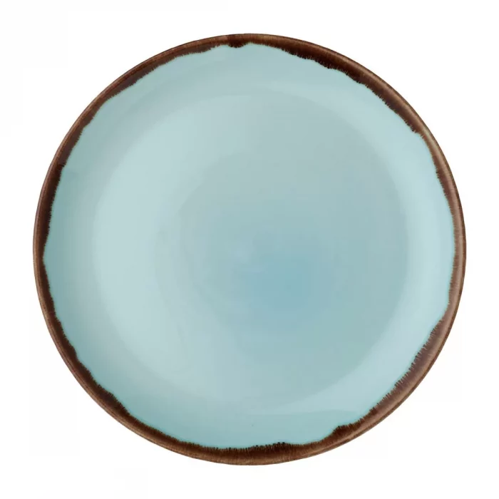 Dudson Harvest Coupe Plates Turquoise 288mm (Pack of 12) - Image 1