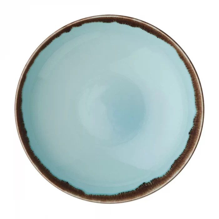 Dudson Harvest Coupe Bowls Turquoise 248mm (Pack of 12) - Image 1